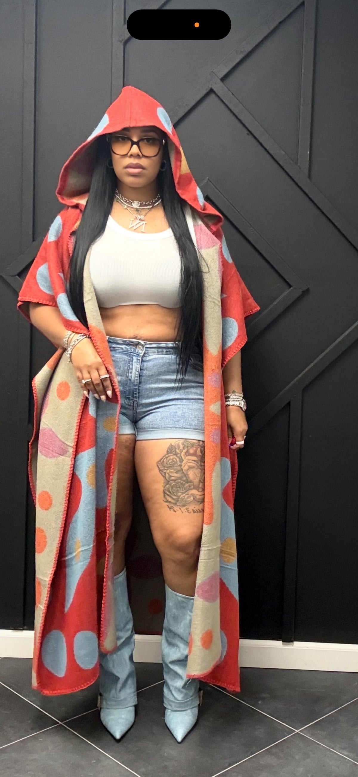 Hooded Cardigan