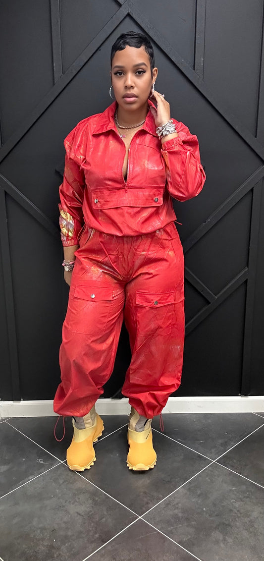 Metallic Red Set