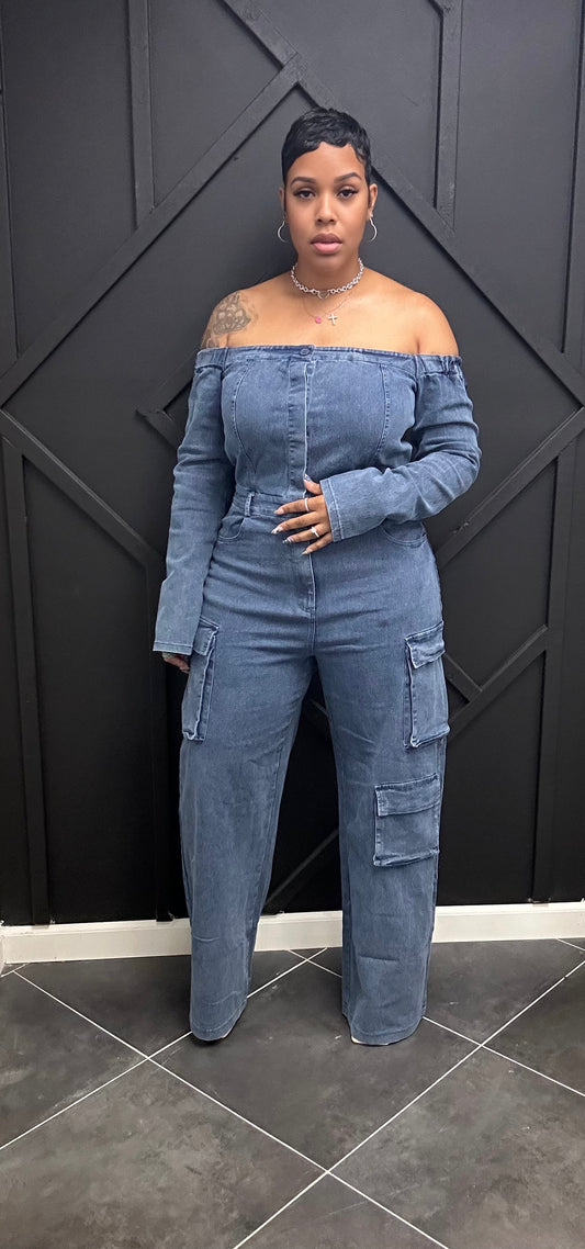 Denim Jumpsuit