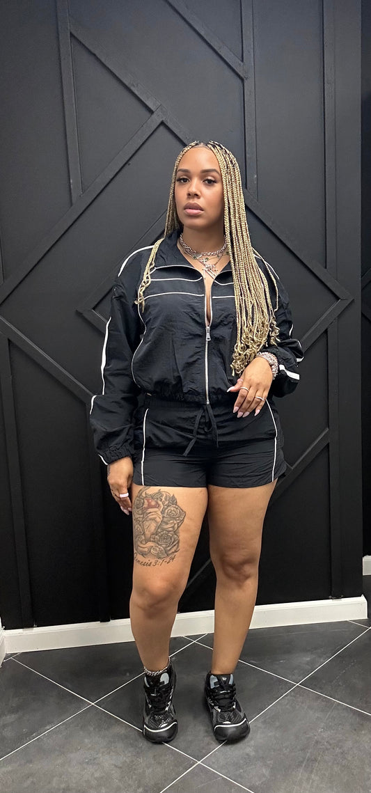 Short Tracksuit Set