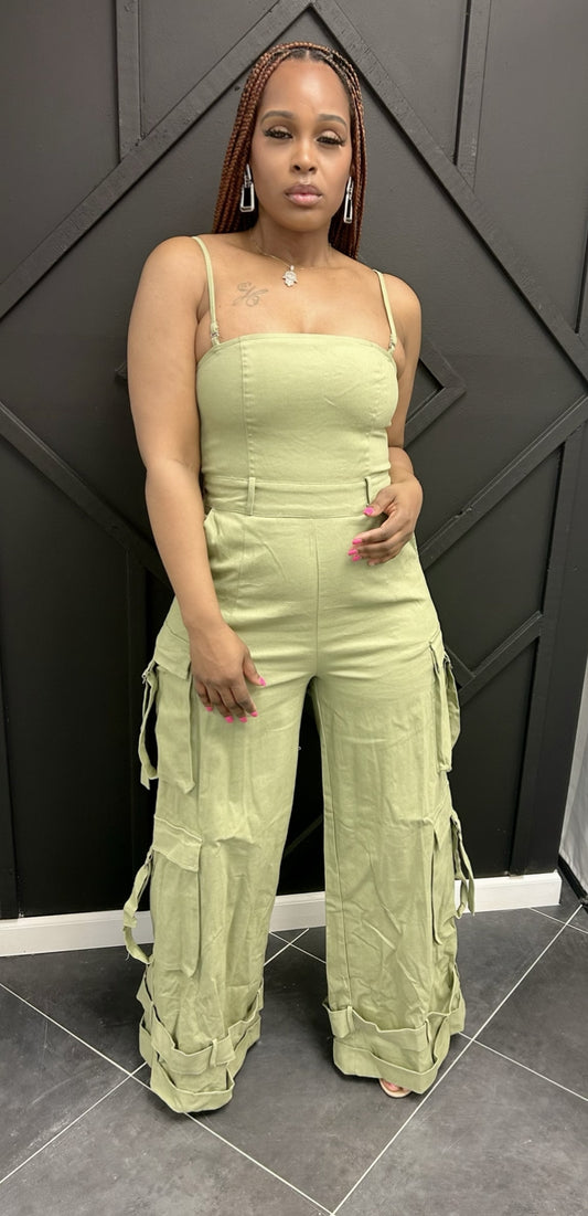 Olive Jumpsuit