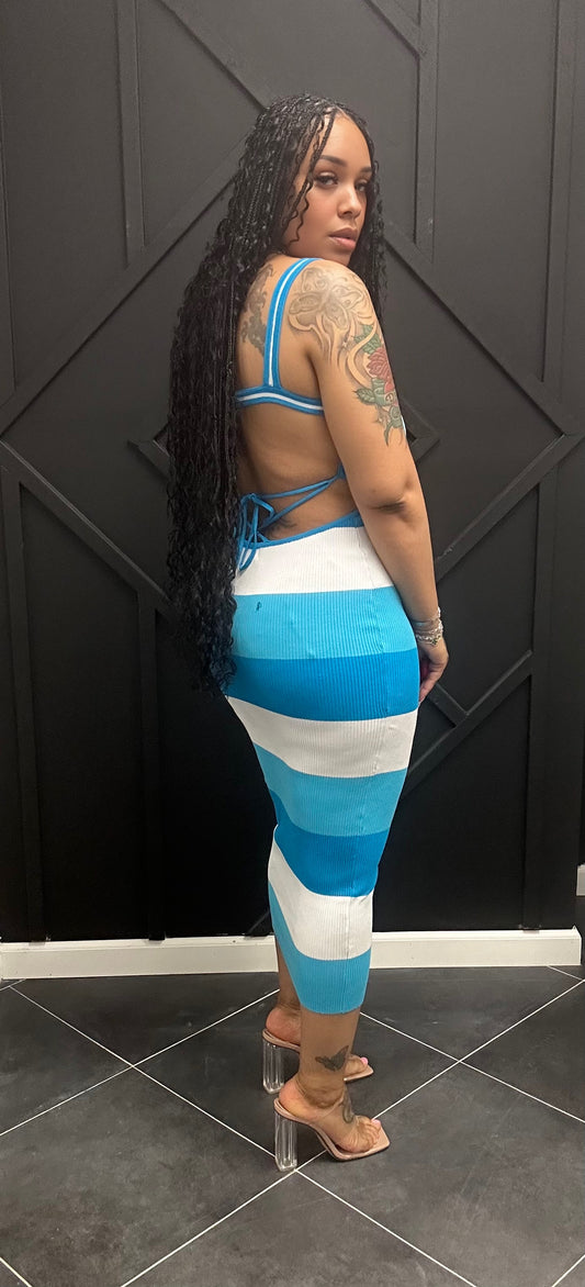 Open back Tank Dress