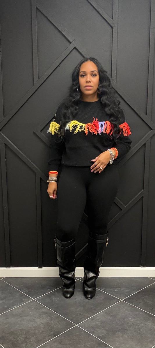 Fringe Sweater