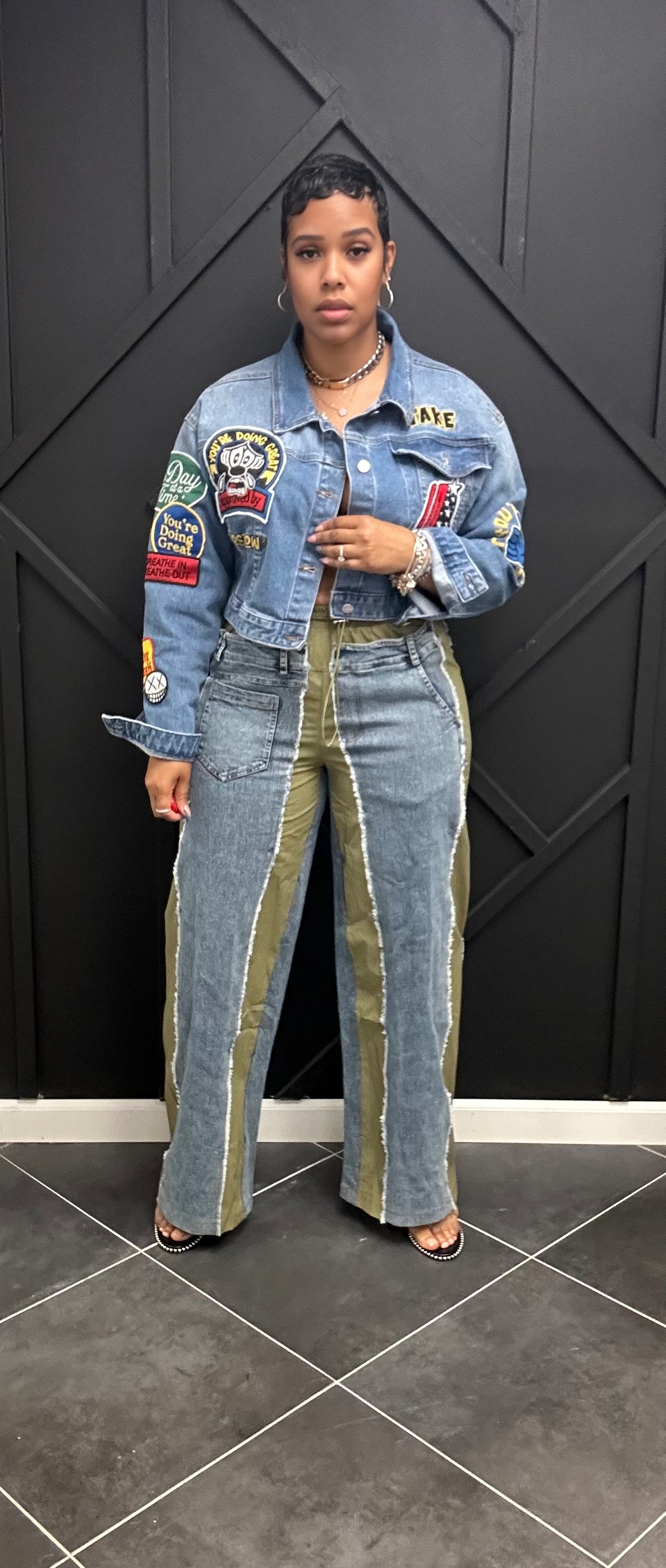 Two way Denim